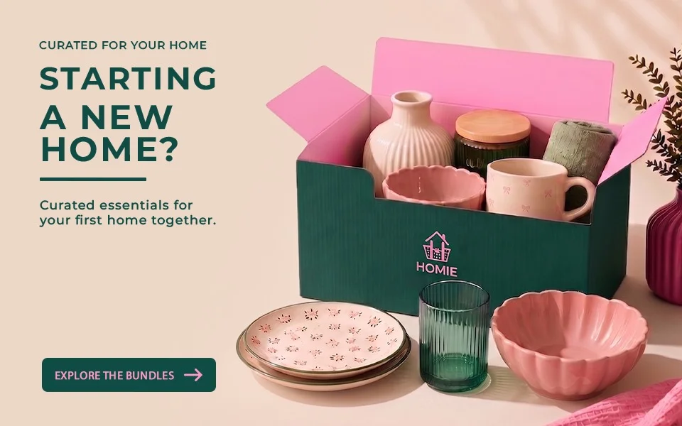 Homie promotion - home essentials offer