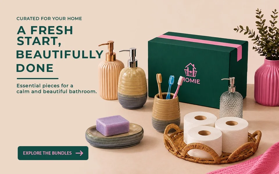 Homie promotion - home essentials offer