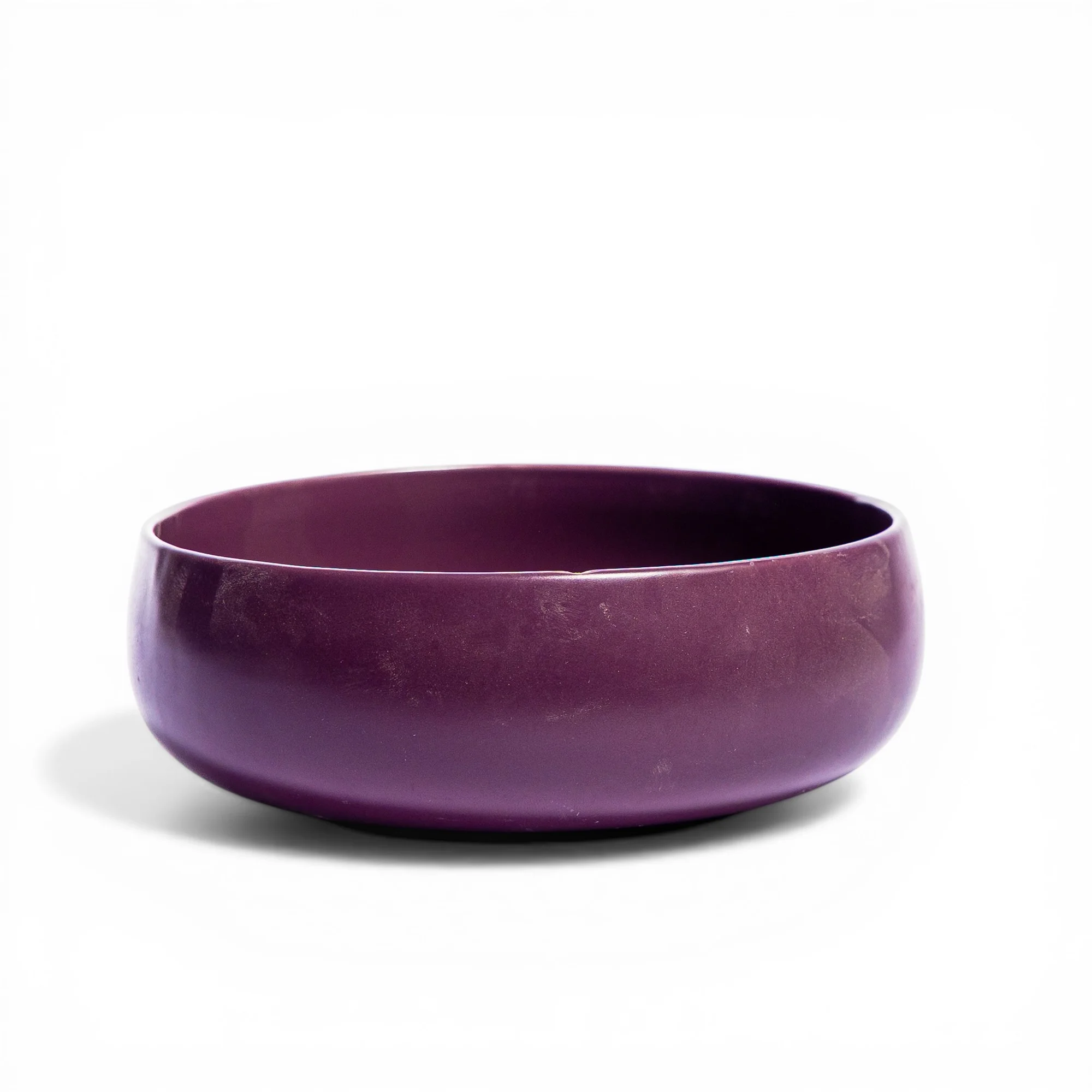 Ceramic Serving Bowl - Deep Plum - Home Organizers