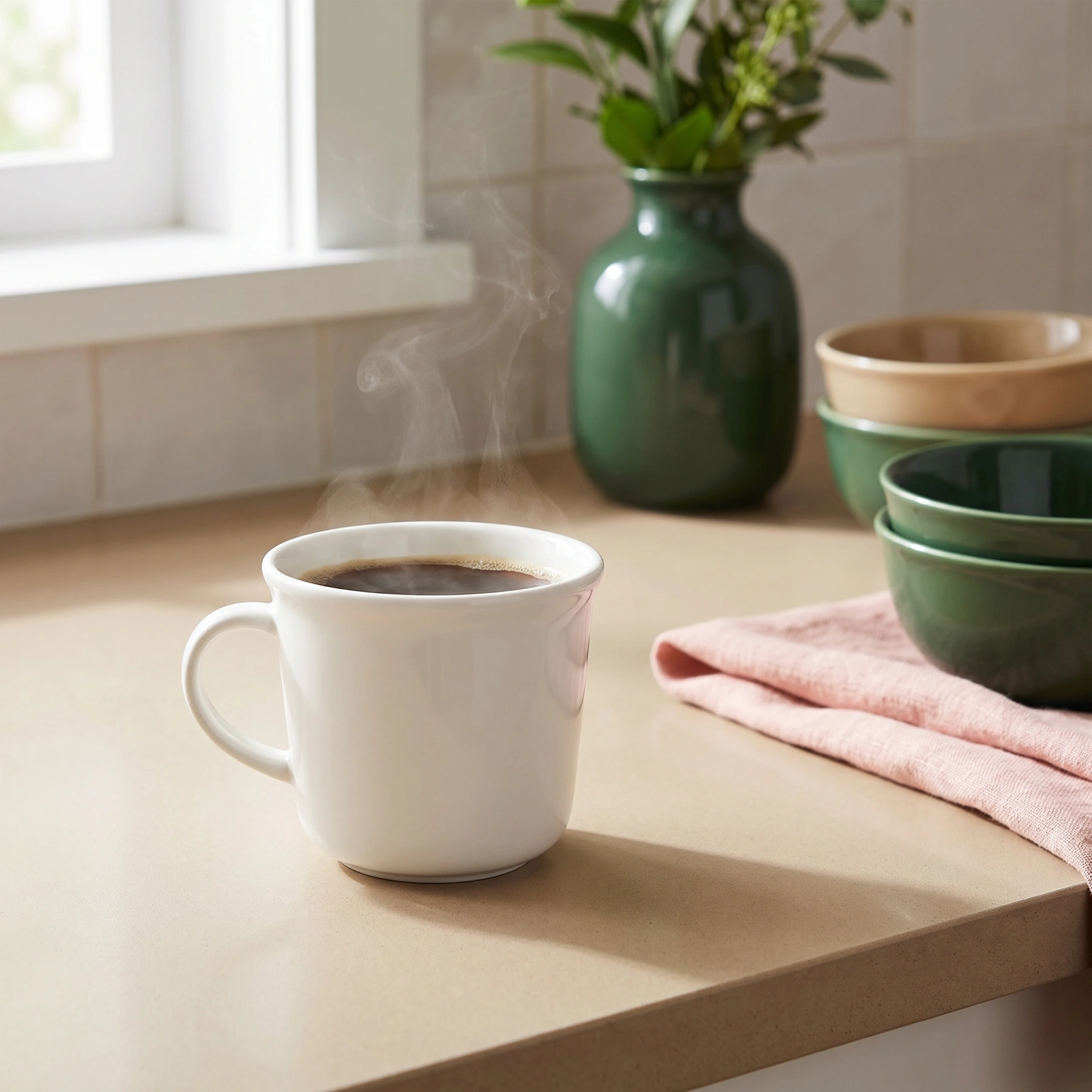 Ceramic Mug - White - Offers