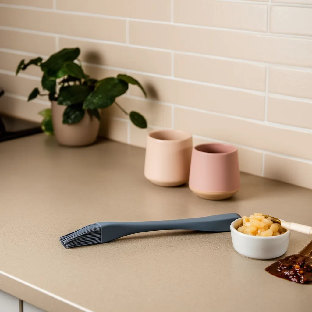 Silicone Basting Brush - Dark Grey - Home Organizers