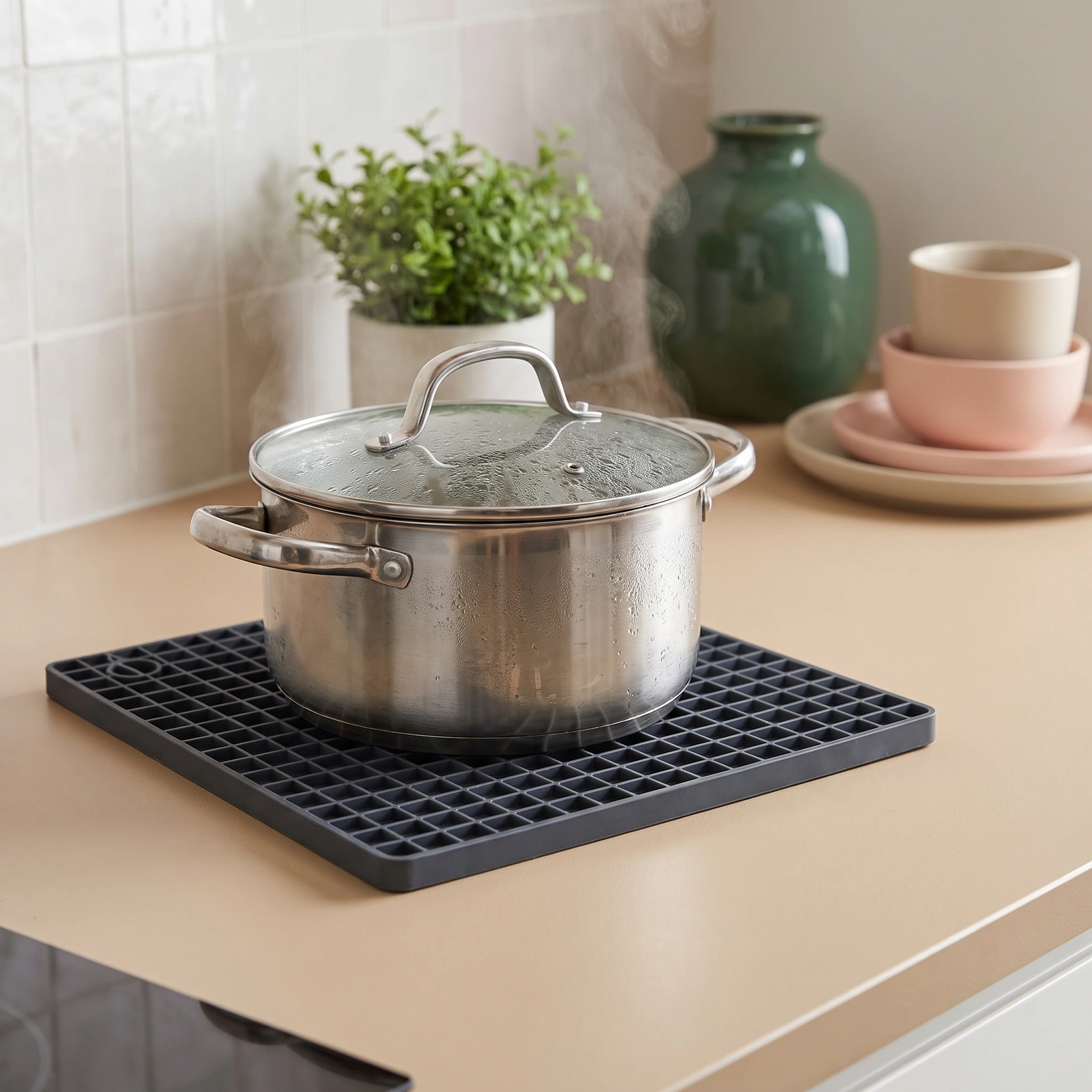 Silicone Coaster Mat - Square - Offers