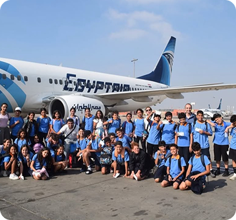 Students on a C-Trips expedition